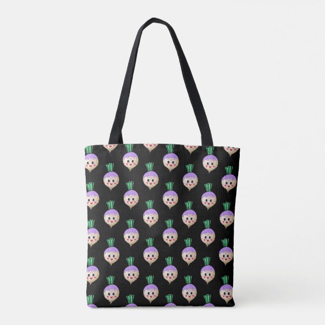 Tote Bag Princes pourpres (Dos)