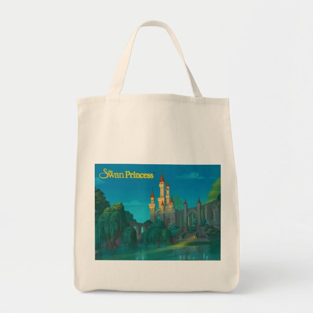 Tote Bag Princesse Castle Fourre-tout de cygne (Devant)
