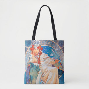 Tote Bag Princesse Hyacinth, Mucha