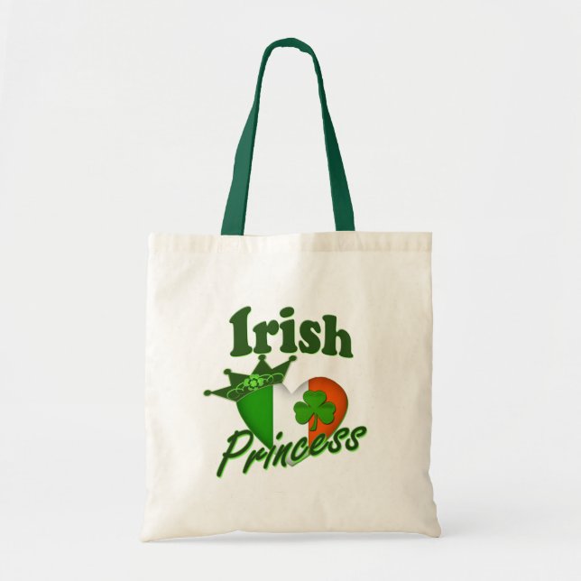 Tote Bag Princesse irlandaise Heritage Heart (Devant)