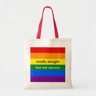 Tote Bag Principalement droit mais pas étroit LGBT Ally Rai