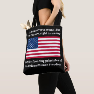 Tote Bag Principes fondateurs (noir) Fourre-tout