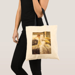 Tote Bag Printemps (Bord de mer) de James Tissot, Portrait 