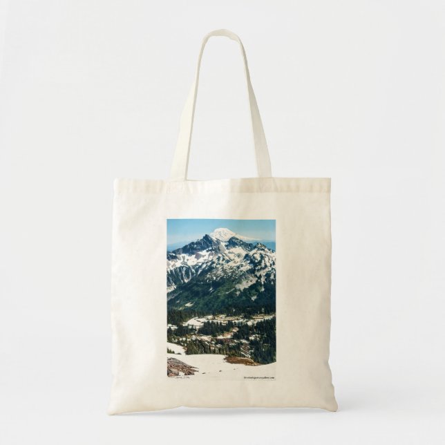 Tote Bag Printemps dans les montagnes (Devant)