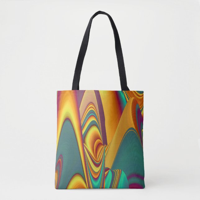 Tote Bag Printemps Été Automne Fleurs Magie (Devant)