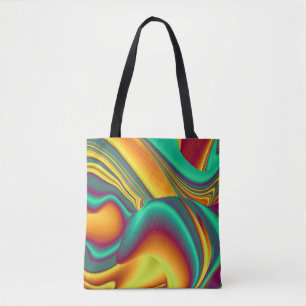Tote Bag Printemps Été Automne Fleurs Magie