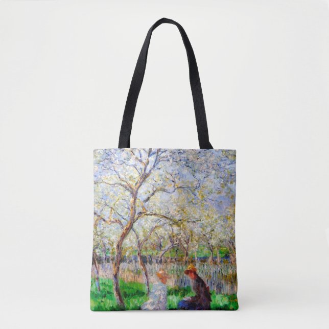 Tote Bag Printemps, Monet (Devant)