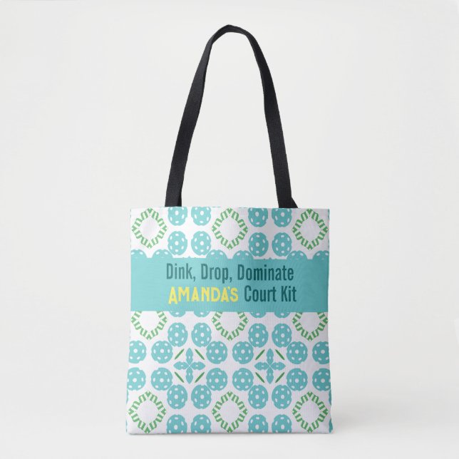 Tote Bag Pro de Pickleball sur mesure (Devant)
