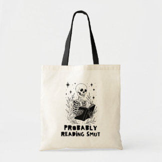Tote Bag Probablement en train de lire de la littérature ér