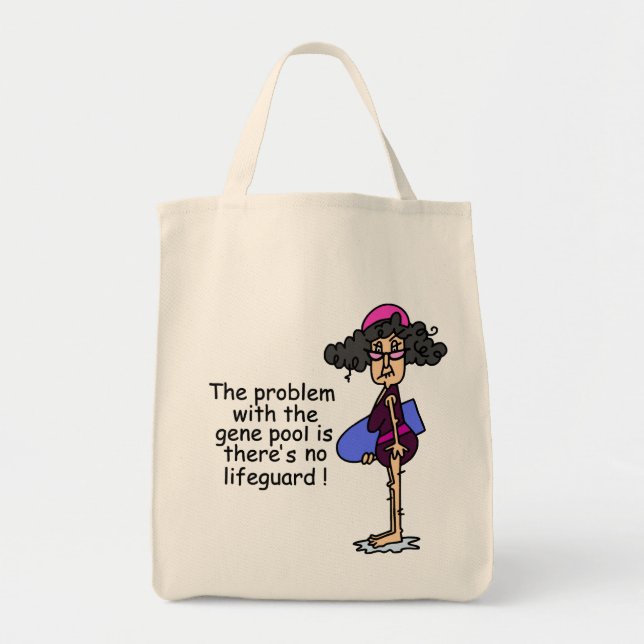 Tote Bag Problème avec le pool de gènes (Devant)