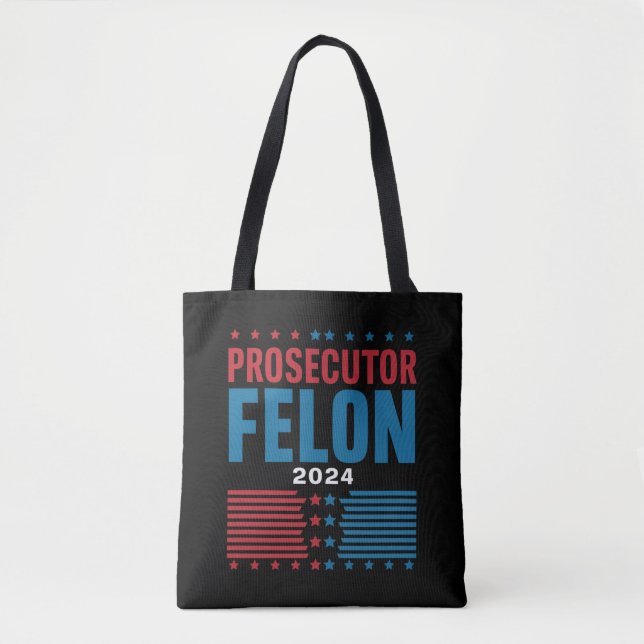 Tote Bag Procureur contre délinquant 2024 (Devant)