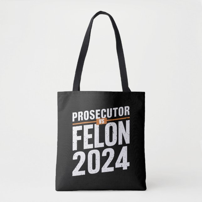 Tote Bag Procureur contre délinquant 2024  (Devant)