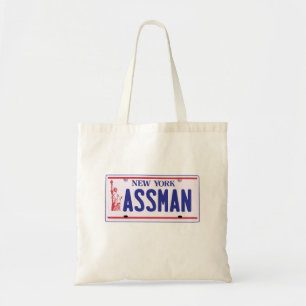 Tote Bag Produits de plaque minéralogique d'Assman New Yor