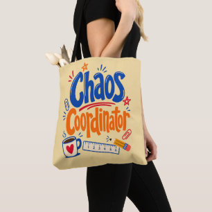 Tote Bag Professeur Coordinateur de Chaos Design Retour à l