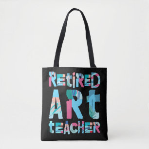 Tote Bag Professeur d'art à la retraite