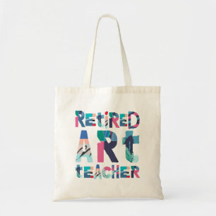Tote Bag Professeur d'art à la retraite Enseignement Cadeau