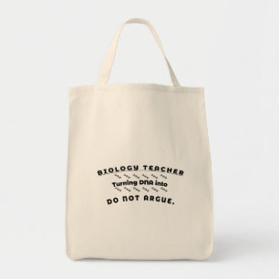 Tote Bag Professeur de biologie - Transformer l'ADN en Ne p