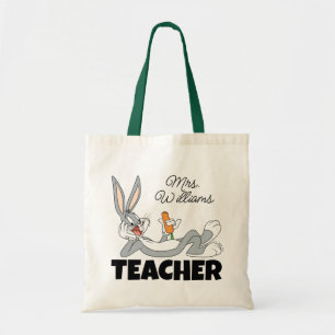 Tote Bag Professeur de carottes à manger sur le sol de BUGS