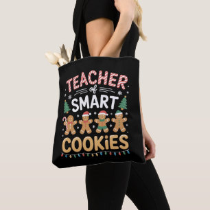 Tote Bag Professeur De Cookies Intelligents Christmas Ginge
