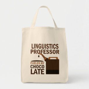 Tote Bag Professeur de linguistique cadeau (drôle)