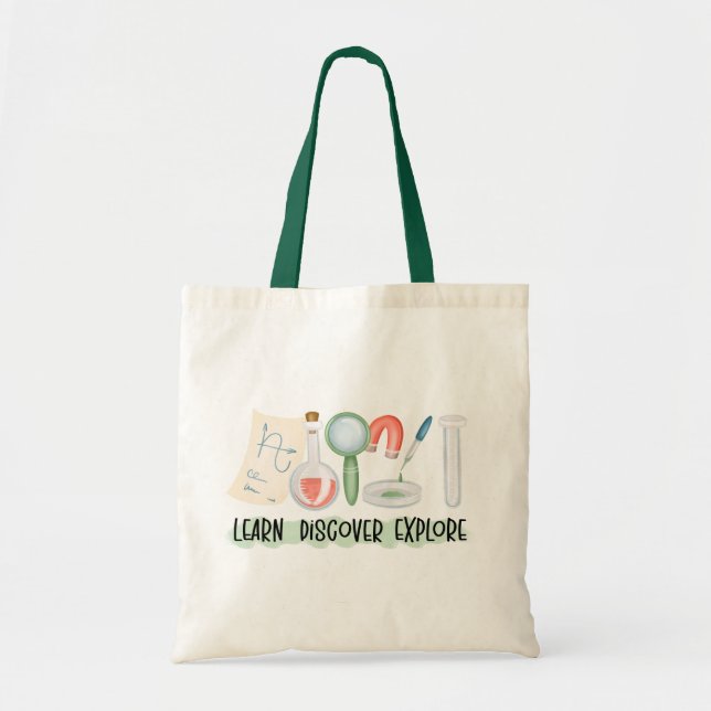 Tote Bag Professeur de sciences (Devant)