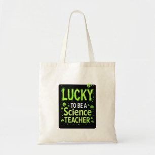 Tote Bag Professeur de sciences chanceux