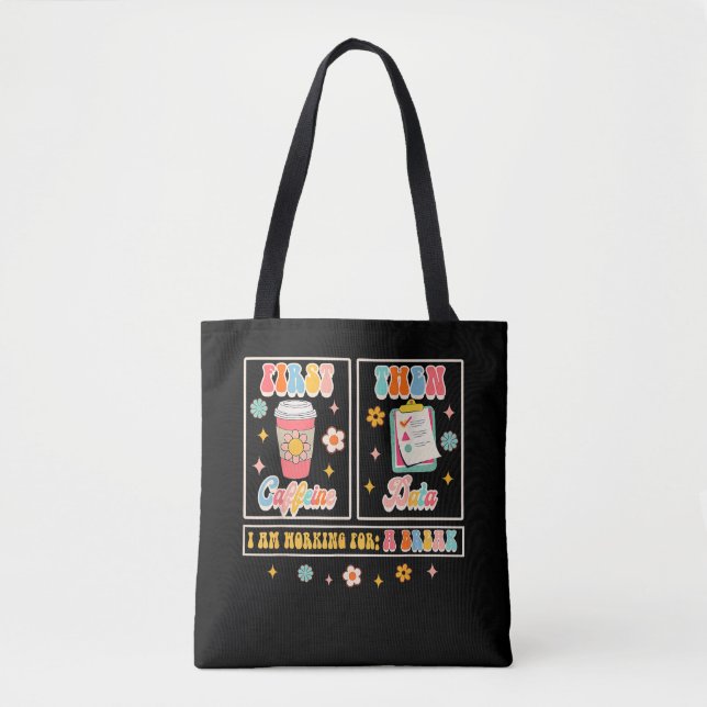Tote Bag Professeur d'éducation spécialisée SPED drôle Prem (Devant)