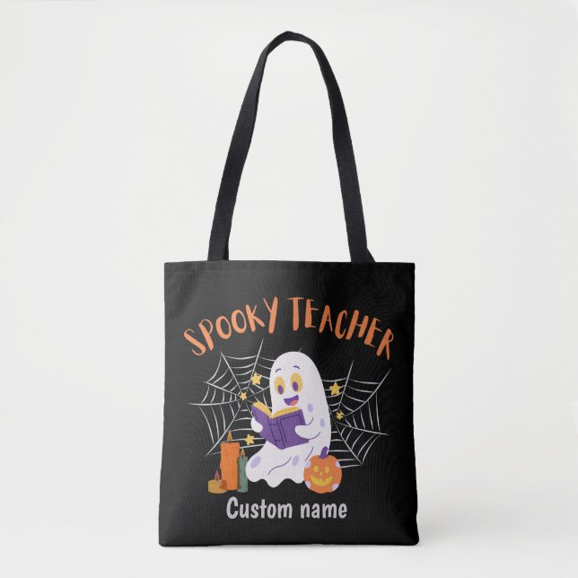 Tote Bag Professeur effrayant (Devant)