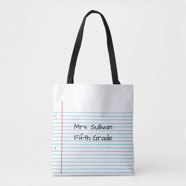 Tote Bag Professeur personnalisé (Devant)