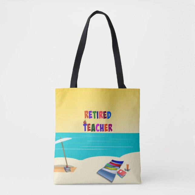 Tote Bag Professeur retraité (Devant)