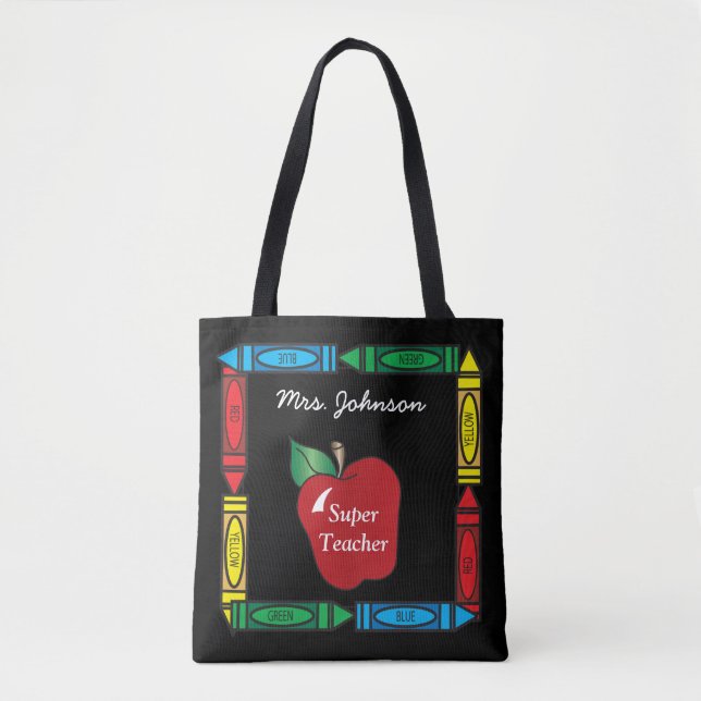 Tote Bag Professeur superbe - personnalisez (Devant)