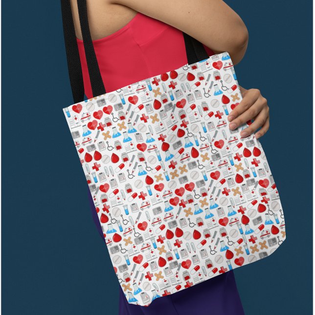 Tote Bag Profession en soins de santé (Créateur téléchargé)