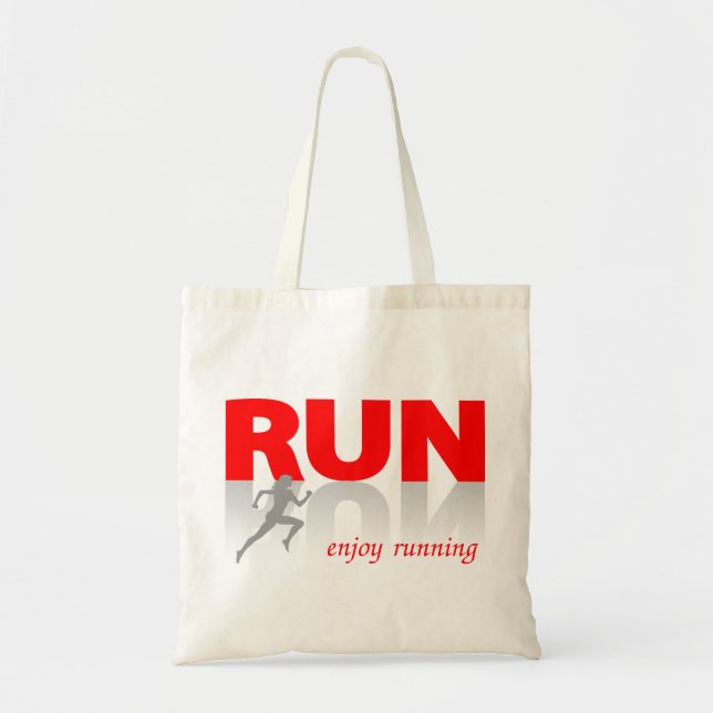 Tote Bag Profitez de la course (Devant)