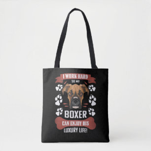 Tote Bag Profitez de la vie luxueuse, Boxer