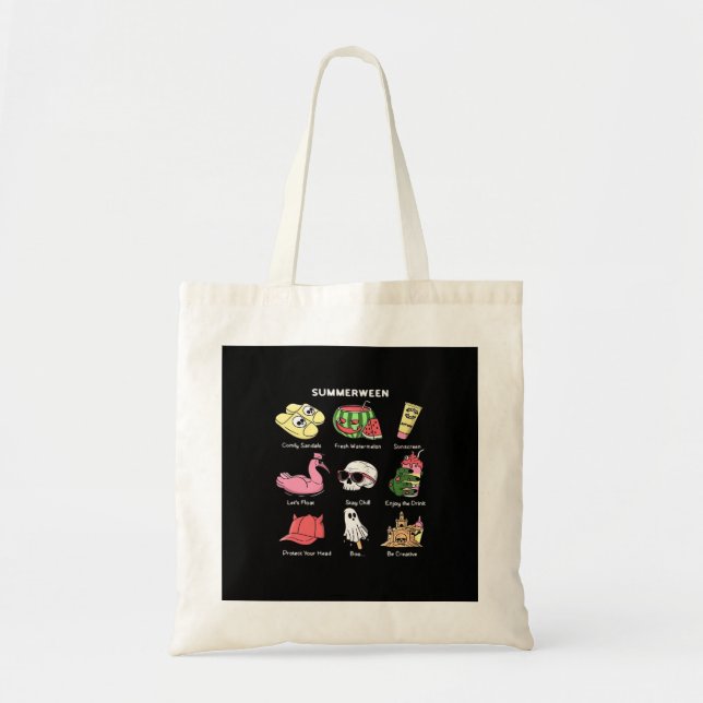 Tote Bag Profitez de Summerween Classique (Devant)