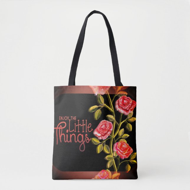Tote Bag Profitez Des Petites Choses (Devant)
