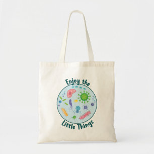 Tote Bag Profitez des petites choses amusantes Biologie