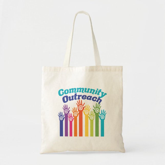 Tote Bag Programme de services de sensibilisation communaut (Devant)