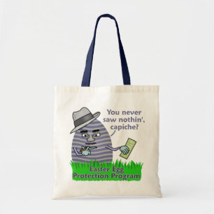 Tote Bag Programme drôle de protection d'oeuf de pâques