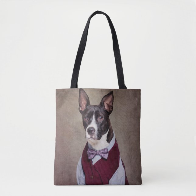 Tote Bag Projet d'animaux familiers d'abri - Petey (Devant)
