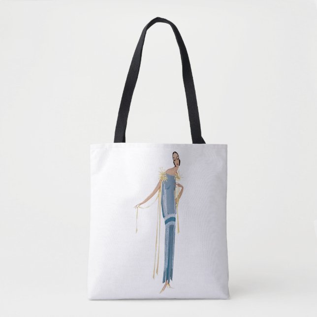 Tote Bag Projet de robe, été, l'accroche-coeur (1924) (Devant)