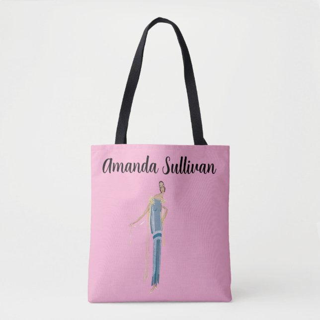 Tote Bag Projet de robe, été, l'accroche-coeur (1924) (Devant)