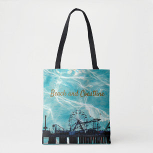 Tote Bag Promenade ciel bleu