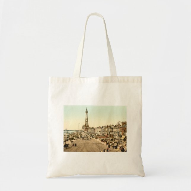 Tote Bag Promenade de Blackpool, Lancashire, Angleterre (Devant)