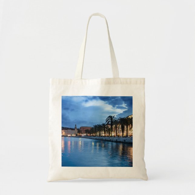 Tote Bag Promenade de Split en Croatie (Devant)