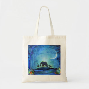 Tote Bag Promenade d'éléphant
