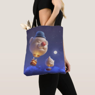 Tote Bag Promenade en Montgolfière Enchantée : Bichon Souri