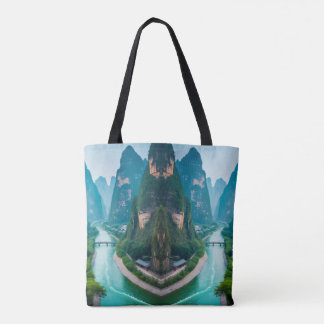 Tote Bag Promenade Pittoresque – Rivière Émeraude et Vue su