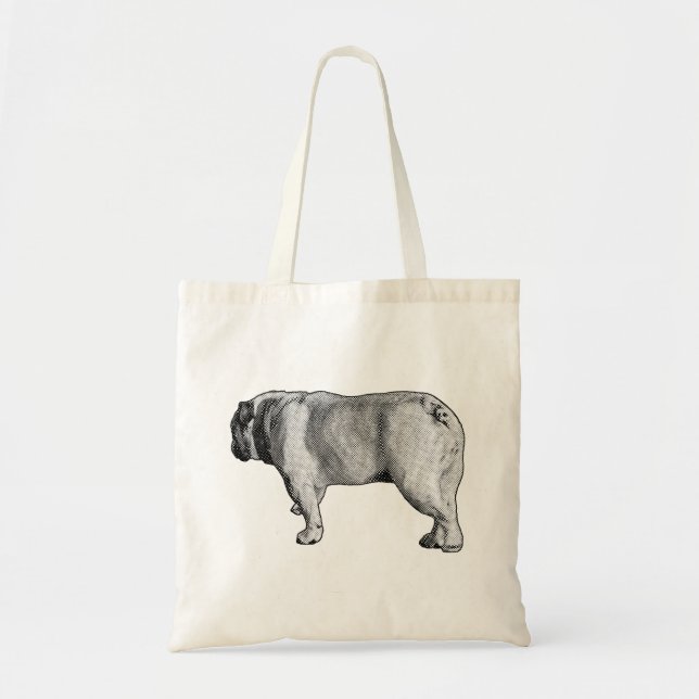 Tote Bag Promenez-vous, charmant compagnon (Devant)