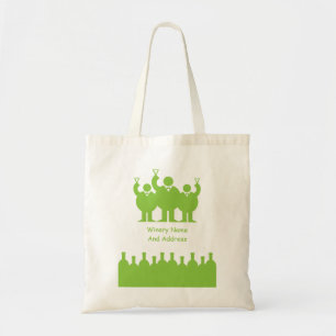 Tote Bag Promotion d'événements de dégustation de vin